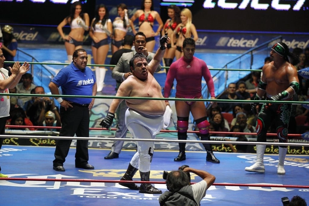 El gladiador de 56 años de edad formó parte de la dinastía Alvarado, una de las más reconocidas dentro de la lucha libre mexicana. Foto Ricardo Flores Estrada / Archivo