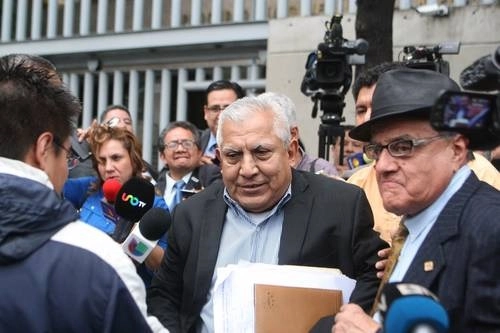 José Luis Hernández Rivera, ex director de la Escuela Normal Rural Raúl Isidro Burgos de Ayotzinapa. Foto Guillermo Sologuren
