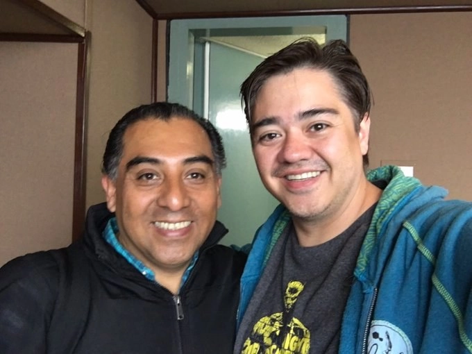 Las autoridades aún no han emitido una versión oficial sobre la muerte del actor Luis Alfonso Mendoza (izq.), pero se habla de una presunta balacera. Foto tomada de Twitter @LaloGarx
