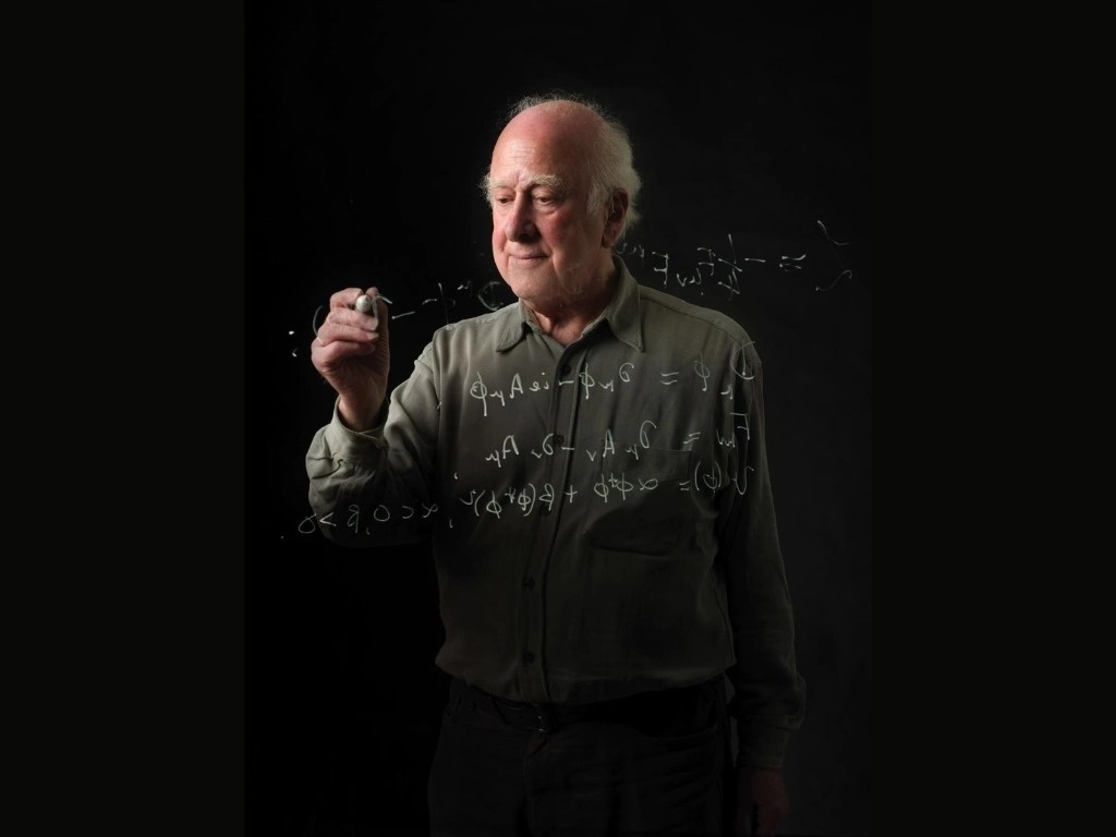 El británico Peter Higgs ganó el Premio Nobel de Física en 2013. Foto Imagen tomada del Facebook de la CERN

