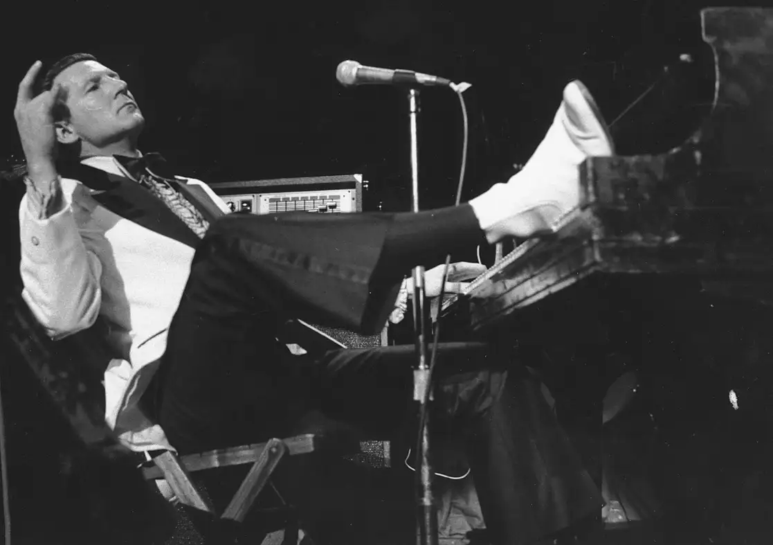 El roquero en un concierto en el Madison Square Garden en 1975. Foto Ap
