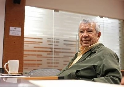 Jorge Bustamante Fernández escribió más de 200 publicaciones de carácter científico sobre temas de migración México-Estados Unidos. Foto Julieta Martínez
