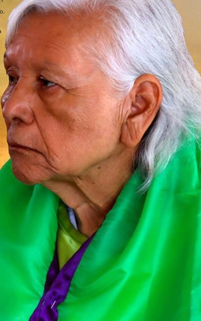 La jefa Tradicional Cucapá de Mexicali, Raquel Portillo, falleció este miércoles. Foto cortesía Instituto de Cultura