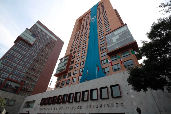 Edificio de la Secretaría de Relaciones Exteriores, en la Ciudad de México. 