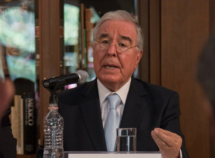 El excanciller Bernardo Sepúlveda  en imagen de archivo. Foto Cuartoscuro 