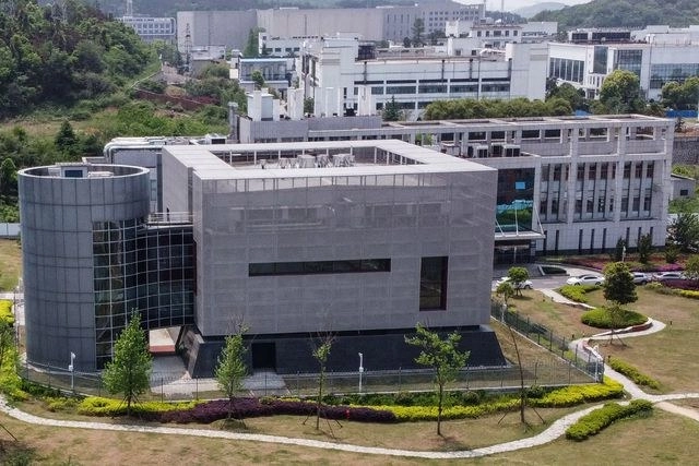 Laboratorio P4 en el Instituto de Virología de Wuhan. China. Foto  Afp