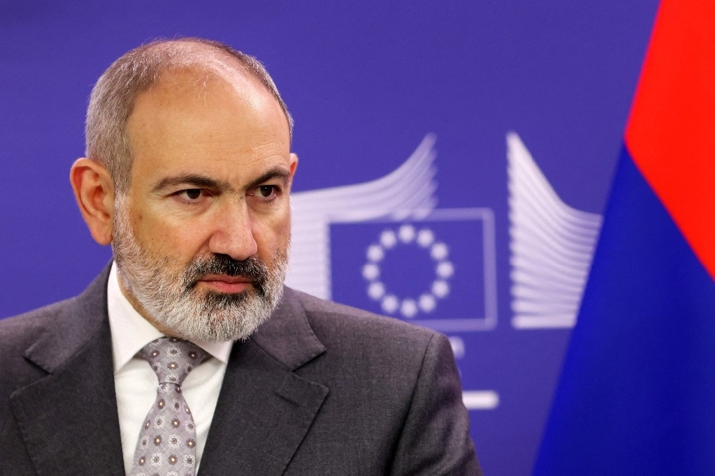 El primer ministro armenio Nikol Pashinyan, en imagen del 5 de abril pasado en Bruselas. Foto Afp 