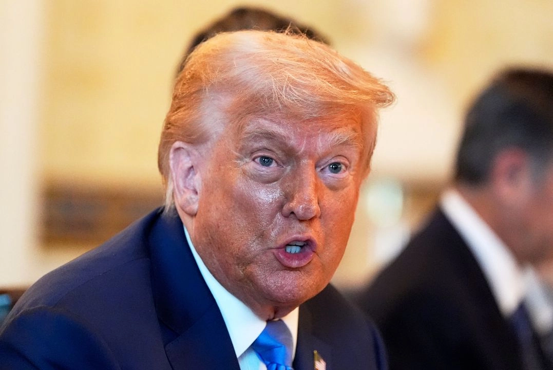 El mandatario estadunidense, Donald Trump, reiteró que los países objeto de sus llamados aranceles "recíprocos" empezarán a pagar el 1 de agosto y “no se concederán prórrogas". Imagen del 7 de julio de 2025. Foto 