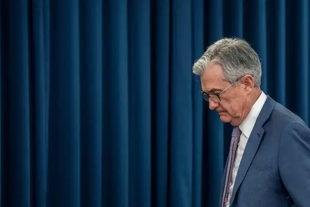 En imagen de marzo pasado, el presidente de la Reserva Federal de EU, Jerome Powell. Foto Afp