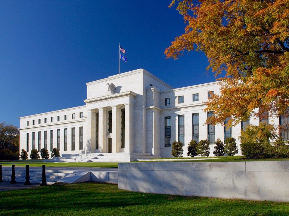 Edificio de la Reserva Federal de Estados Unidos en Washington, el 28 de mayo de 2021. Foto 