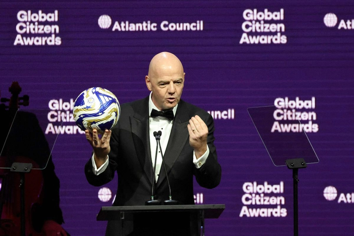 Es poco probable que Israel sea vetado de las competencias futbolísticas ya que Gianni Infantino, presidente de la FIFA, se encuentra estrechamente alineado con EU y su mandatario, Donald Trump. Foto 