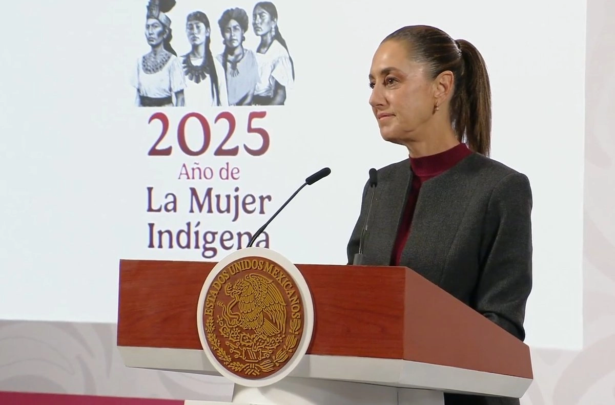 Claudia Sheinbaum, presidenta de México. 