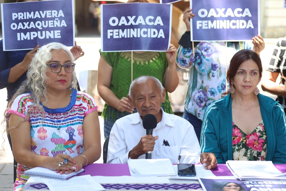 José Luis Hay, padre de Abigail Hay Urrutia -víctima de feminicidio en los separos de la policía de Salina Cruz el 19 de agosto del 2022- acusó que al día de hoy no ha habido justicia. Foto 