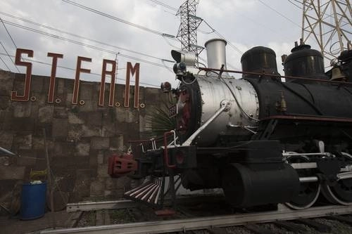 Edificio del sindicato de los ferrocarrileros. Foto Cristina Rodríguez