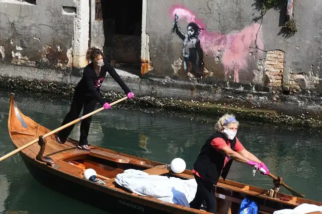 En Venecia, Italia. Foto Afp 
