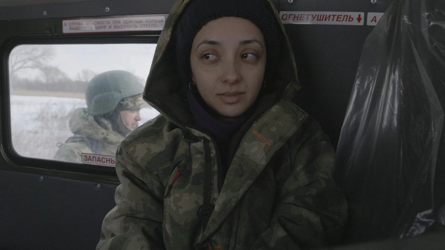 La cineasta Anastasia Trofimova autora del documental 'Rusos en guerra'. Foto de sus redes sociales