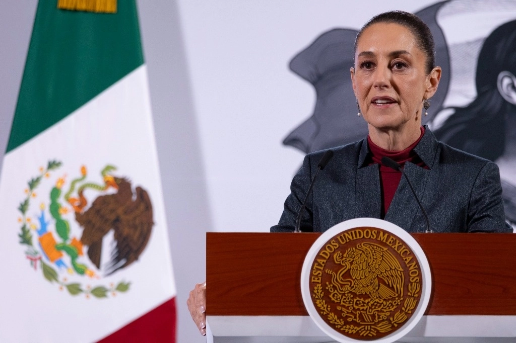 “Hay contacto con el gobierno de Chihuahua y con la fiscalía en particular, para poder conocer exactamente qué es lo que se encontró y poder colaborar”, sostuvo la dignataria en conferencia de prensa, el 29 de enero de 2025. Foto cortesía Presidencia

