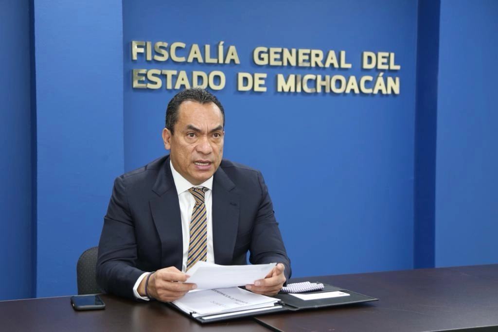 Adrián López Solís, Fiscal General del estado de Michoacán. Foto tomada del Twitter de @Adrian_LopezS / Archivo 