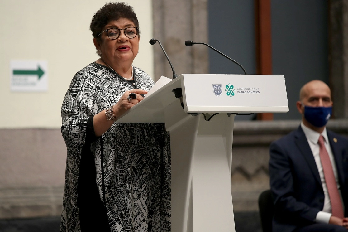 Ernestina Godoy, Fiscal General de Justicia de la Ciudad de México. Foto María Luisa Severiano / Archivo