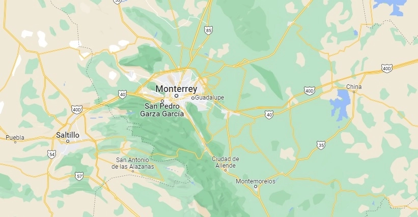 El cateo de la FGE de NL se realizó en la calle 18 de febrero de la colonia Tierra y Libertad, al norte de Monterrey, NL. Foto Tomada de Google Maps