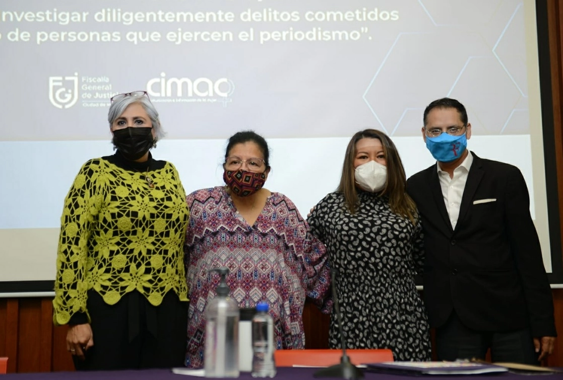 Jasmín Vera, señaló que hubo una mala integración de la averiguación previa. Foto proporcionada por la CDHCM
