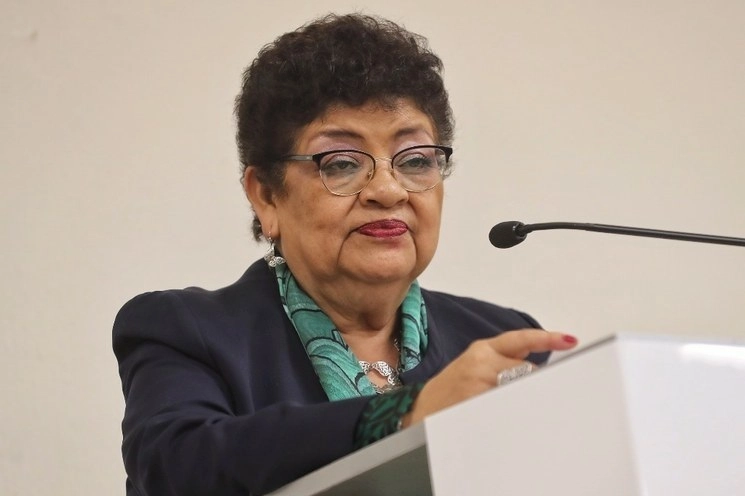 La procuradora, Ernestina Godoy, expuso que en 46 días la FGJ logró que una juez vinculara a proceso a los imputados en 186 casos, de los cuales 81 corresponden a delitos sexuales, 54 por violencia familiar y cinco por feminicidios. Foto Marco Peláez / Archivo