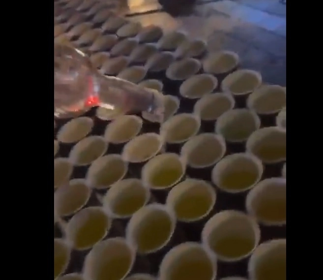 Se llevan a cabo labores de inteligencia y cibernética, a fin de conocer el origen del video donde se observa dicha acción y su difusión en redes sociales. Foto tomada de redes 