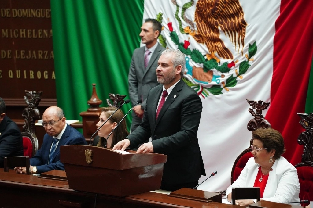 Alfredo Ramírez Bedolla, gobernador del estado de Michoacán. Foto Cuartoscuro / Archivo