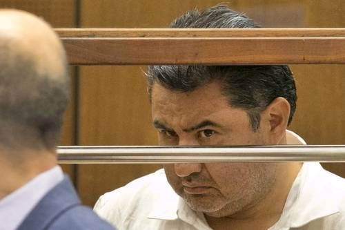 Naasón Joaquín García, líder de la Iglesia de La Luz del Mundo, fue detenido en 2019 en Los Ángeles. Foto AP / archivo