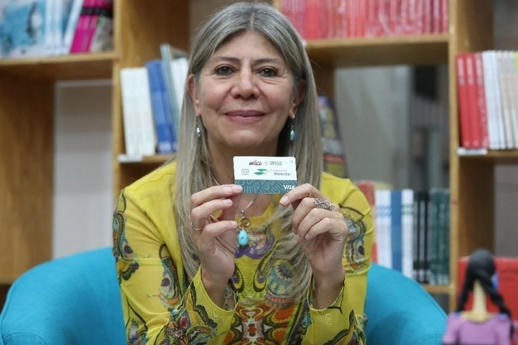 Rocío Mejía Flores, titular de la Financiera para el Bienestar. Foto Luis Castillo  