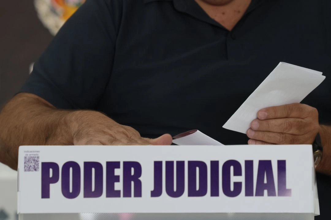 Simulacro de elección judicial. Foto 