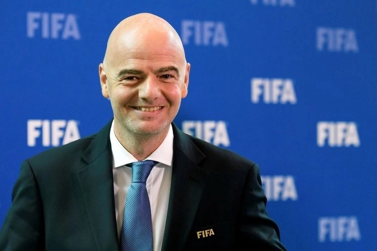 Gianni Infantino, presidente de la FIFA, informó que se realizará el primer 'show' de medio tiempo en una final de Copa del Mundo de futbol. Foto 