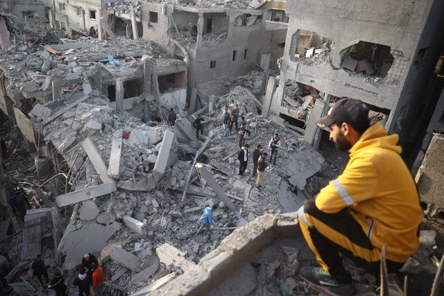 El año 2024 ha sido hasta ahora "particularmente letal" para los periodistas, con 104 reporteros asesinados, la mayoría en la Franja de Gaza. Foto Afp