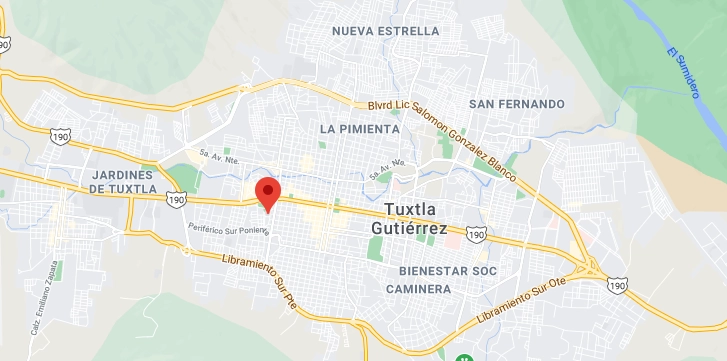 El acuerdo fue suscrito en días pasados en el palacio de gobierno ubicado en Tuxtla Gutiérrez. Imagen tomada de Google Maps