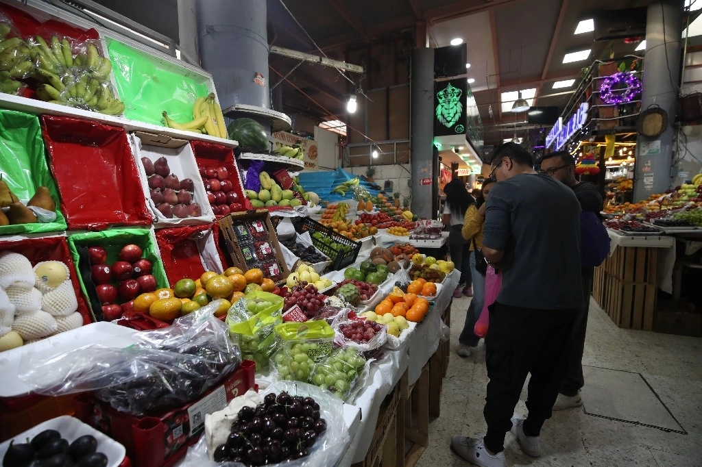 Para este 2025, los alimentos frescos no son la causa de la cuesta de enero. Foto Yazmín Ortega Cortés