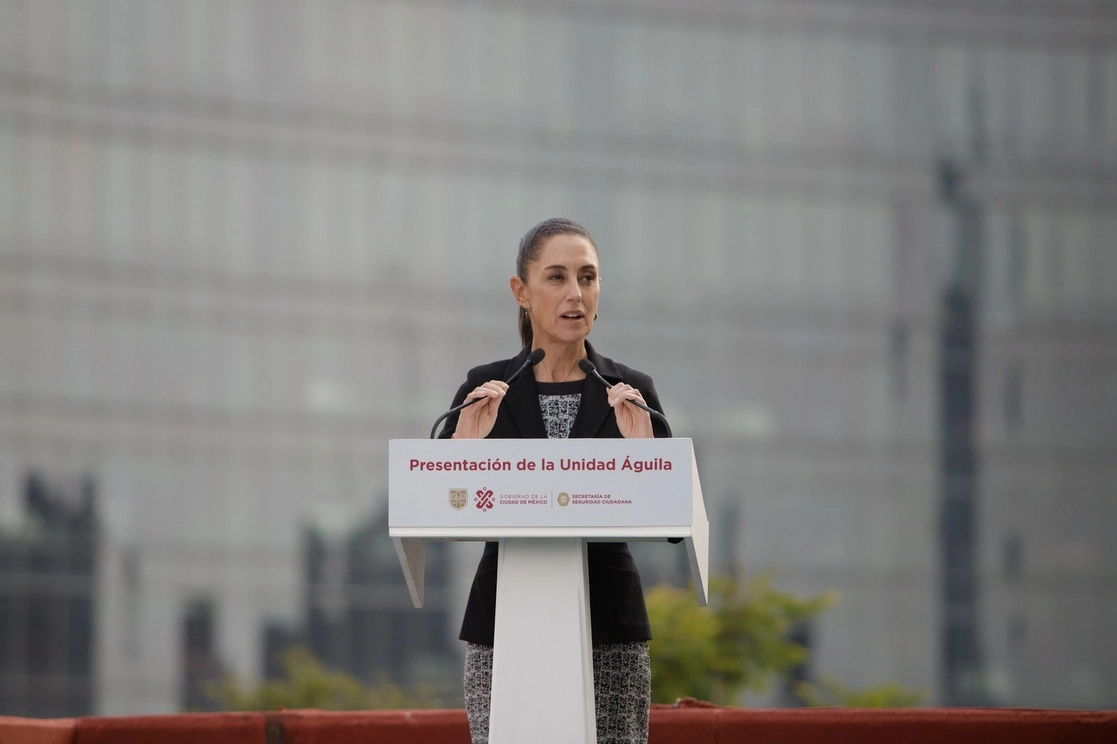 Claudia Sheinbaum, jefa de Gobierno de la Ciudad de México. Foto Pablo Ramos