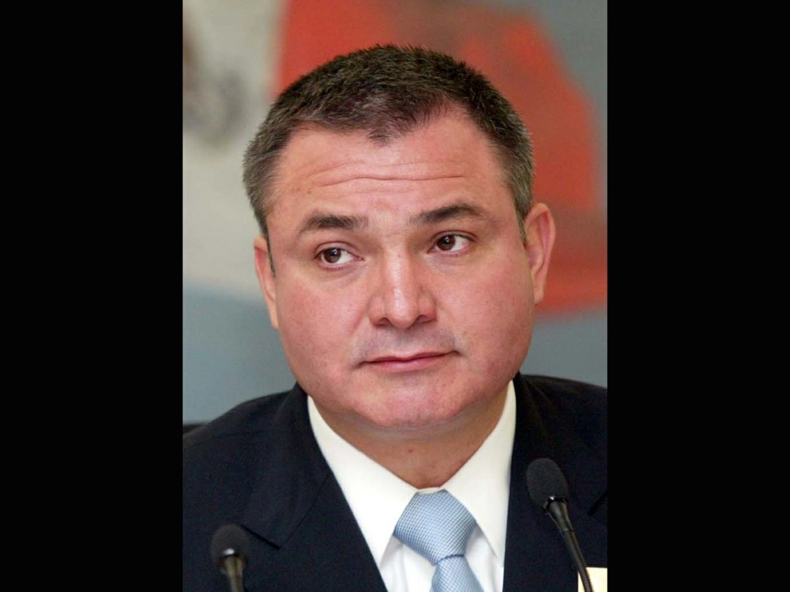 Si el ex secretario de Seguridad Pública, Genaro García Luna (imagen), desea introducir al proceso las declaraciones de servidores estadunidenses, éstos serían sometidos al interrogatorio de los fiscales. Foto Cristina Rodríguez / Archivo