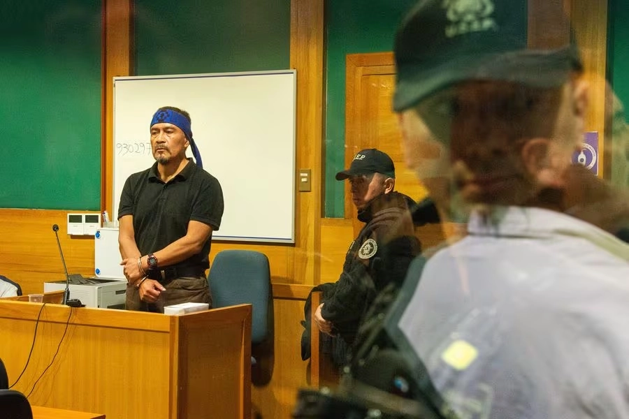 Héctor Llaitul Carrillanca, el líder de la organización insurgente mapuche Coordinadora Arauco Malleco en imagen de archivo. Foto tomada de redes sociales