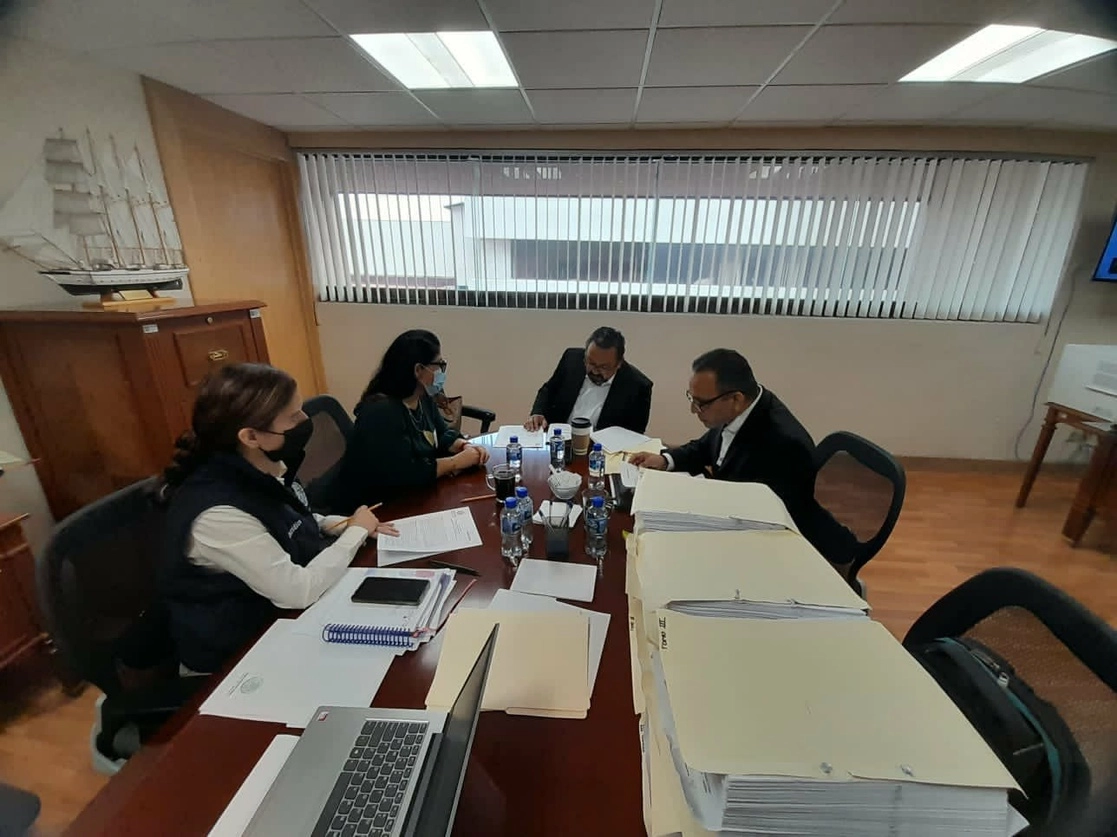 Se hizo entrega de documentos que integran la carpeta de investigación. Foto tomada de la cuenta de Twitter @LaydaSansores