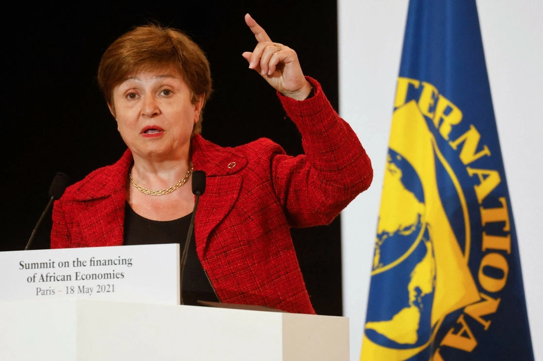 "Nuestra propuesta fija objetivos, estima los requisitos de financiamiento y establece una acción pragmática", dijo Kristalina Georgieva (en imagen de archivo) durante la cumbre de Salud Global celebrada en Roma en el marco del G20. Foto Ludovic Marin / Pool / Afp