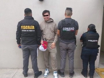 Rodolfo Fofo Márquez el día de su detención.