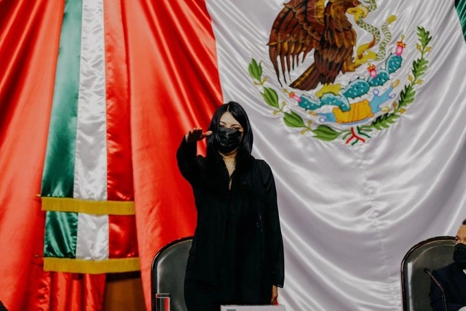 La subsecretaria de Egresos de la SHCP, Victoria Rodríguez Ceja, participó en la reunión de trabajo de la Comisión de Presupuesto y Cuenta Pública de la Cámara de Diputados. Foto tomada del Twitter de @Hacienda_Mexico