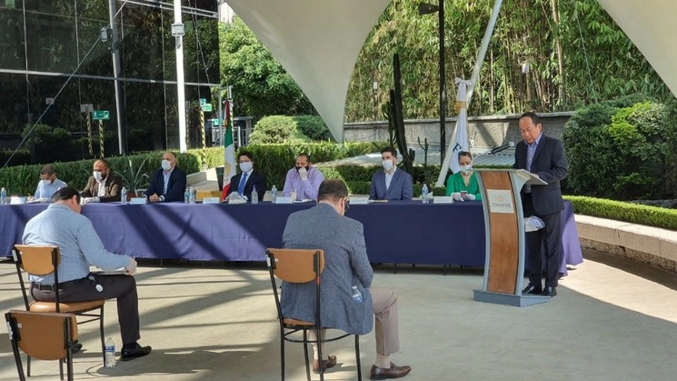 Fonatur dio a conocer el pasado 24 de abril el fallo de la licitación para el primer tramo del Tren Maya. Foto tomada del Twitter del @TrenMayaMX