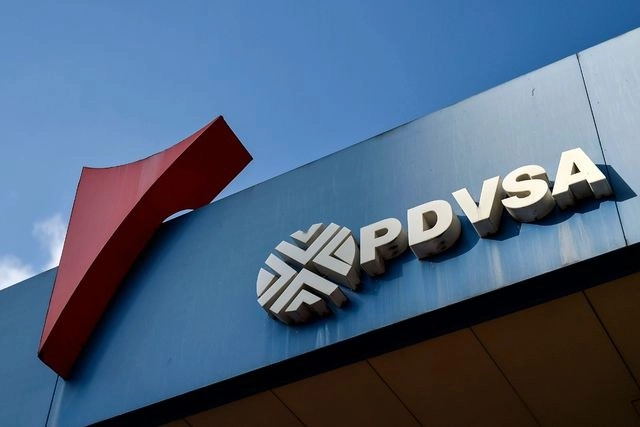 Oficinas de la estatal Petróleos de Venezuela en Caracas. Foto Afp / Archivo