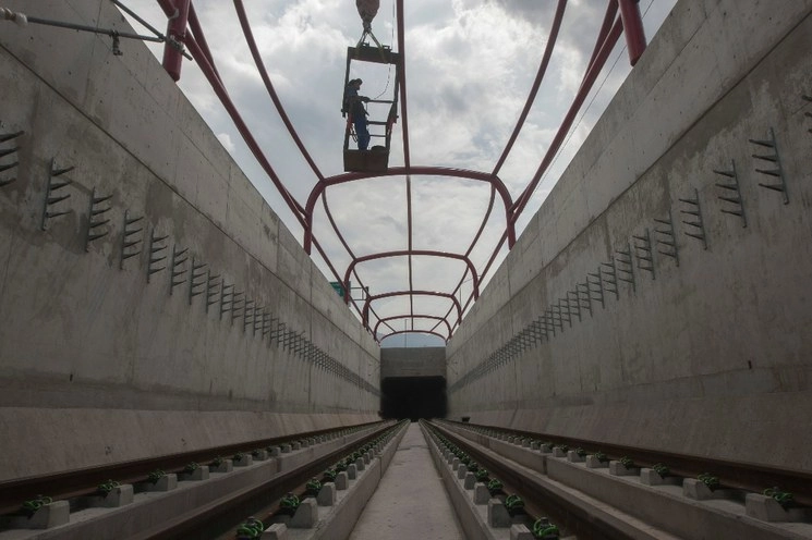 Línea 3 del Metro de Nuevo León que utiliza recursos del Fondo Metropolitano. Foto Cuartoscuro/ archivo