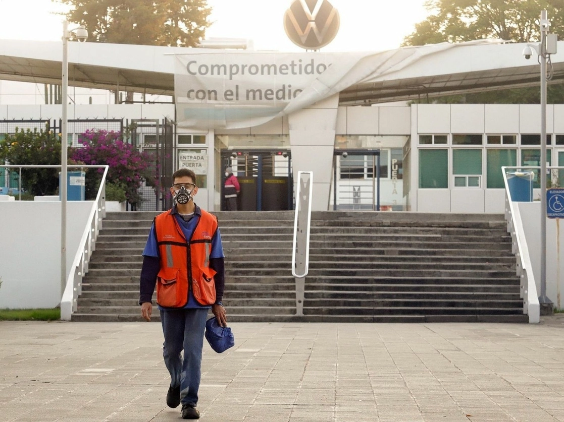 La armadora Volkswagen de Puebla. Foto Cuartoscuro / Archivo