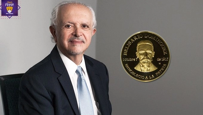 El rector de la Universidad Nacional Autónoma de México, Enrique Graue Wiechers, propuso formalmente la candidatura de José Mario Molina-Pasquel y Henríquez, ganador del Premio Nobel de Química 1995, para recibir la Medalla “Belisario Domínguez” que entrega el Senado de la República, correspondiente al año 2020. Foto tomada del Twitter de @SalaPrensaUNAM