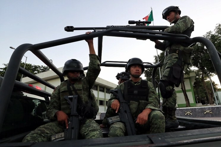 Elementos de la Sedena en imagen de archivo. Foto Marco Peláez