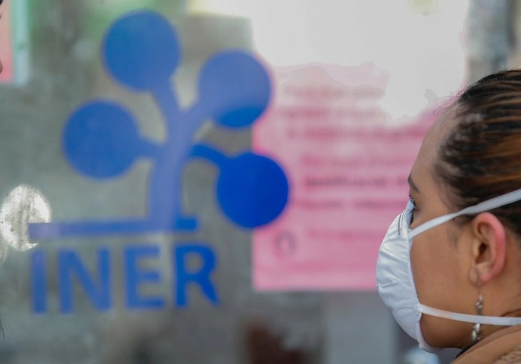 El primer caso de Covid-19 registrado en México es atendido en el INER. Foto Víctor Camacho
