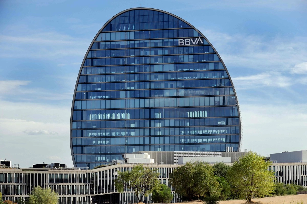 Sede de BBVA en Madrid, el 5 de septiembre de 2025. Foto 